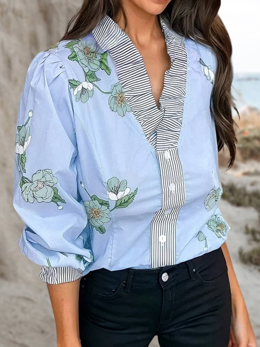 Peppy Poppy Blouse